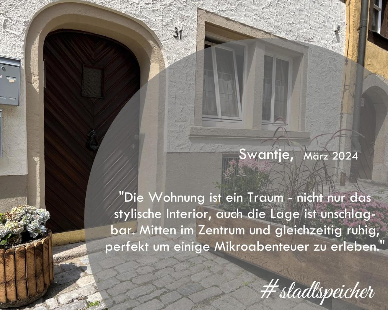 #Stadtspeicher - Blauer Stern Das Apartment Mitten In Der Altstadt Rothenburg ob der Tauber Ngoại thất bức ảnh
